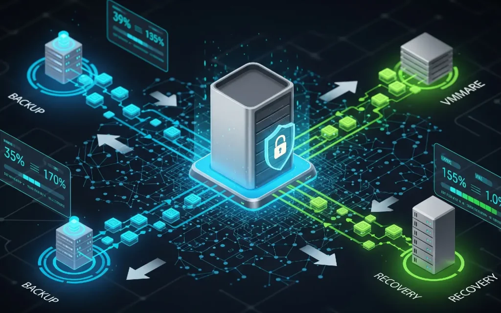 پشتیبان‌ گیری و بازیابی در VMware