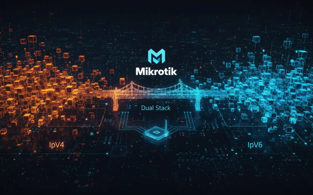 پیاده سازی Dual Stack در میکروتیک