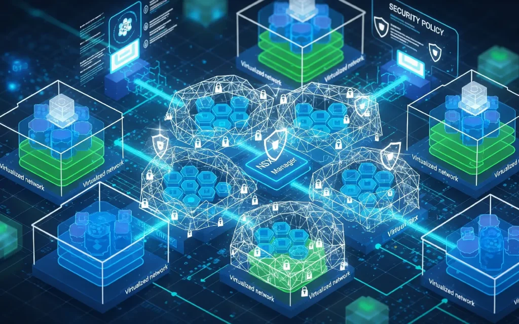 استفاده از VMware NSX برای شبکه‌سازی مجازی