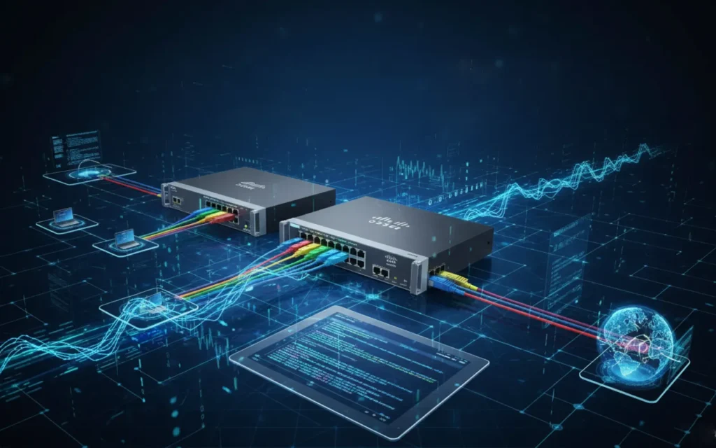 مدیریت سوئیچ های L2/L3 سیسکو