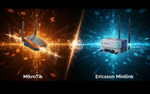 مدیریت لینک‌های مایکروویو با MikroTik