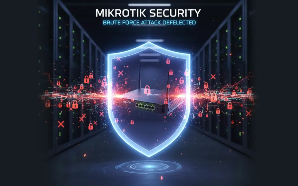 امنیت MikroTik در برابر حملات Brute Force
